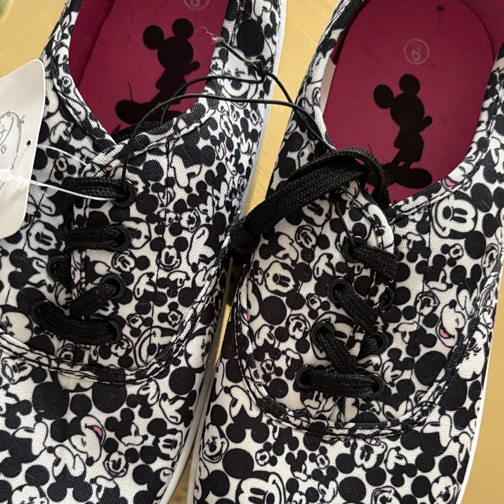 Disney Black and White Character Sneakers - Picture 3 of 3